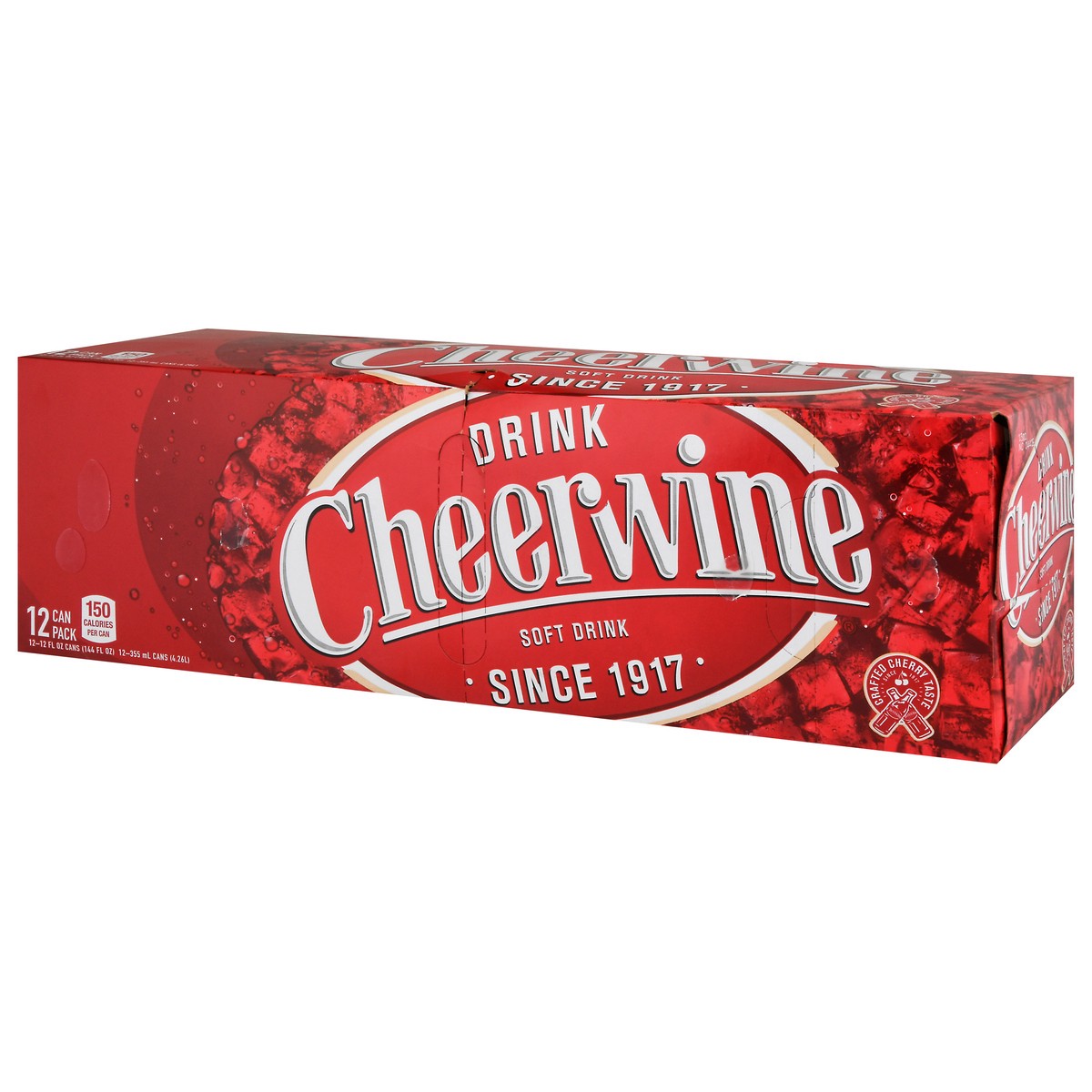 slide 4 of 13, Cheerwine 12 Pack Soft Drink 12 - 12 fl oz - 12 ct, 12 ct