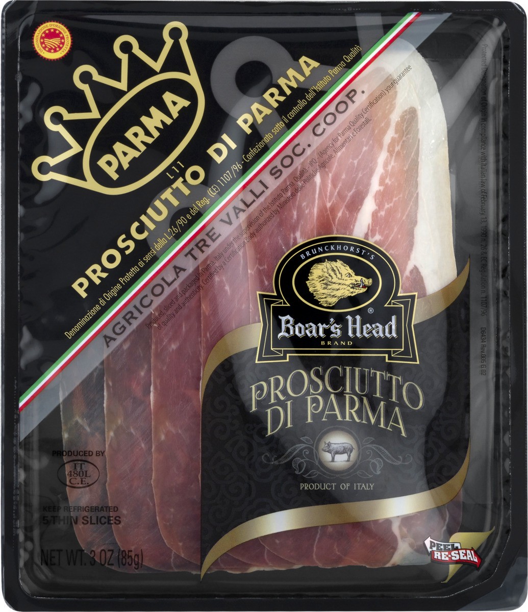 slide 3 of 9, Boar's Head Prosciutto di Parma, 8 ct