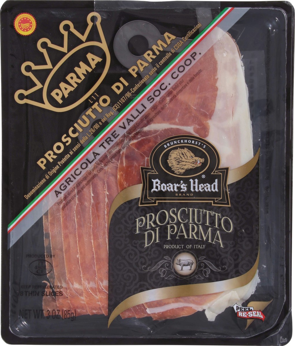 slide 1 of 9, Boar's Head Prosciutto di Parma, 8 ct