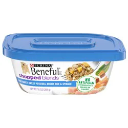 Purina Beneful Freshly Prepared Blends Wet Dog Food With Turkey, Sweet Potatoes, Brown Rice and Spinach
