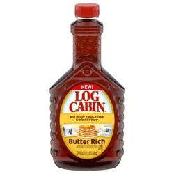 Log Cabin Butter Rich Syrup 24 fl oz