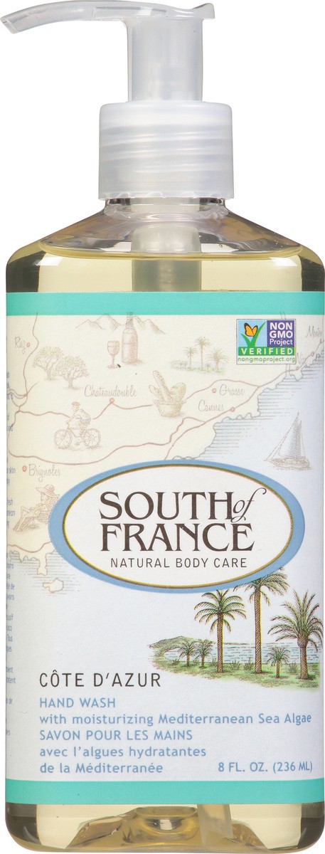 slide 3 of 12, South of France Cote D'Azur Hand Wash 8 oz, 8 oz