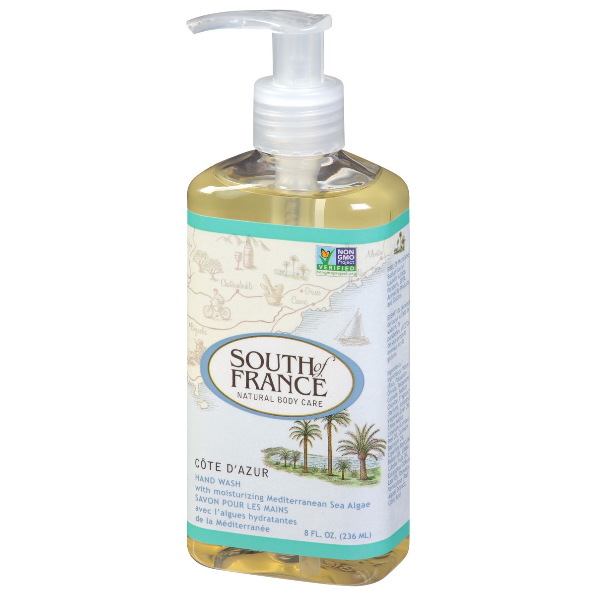 slide 8 of 12, South of France Cote D'Azur Hand Wash 8 oz, 8 oz