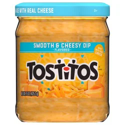 Tostitos Dip Smooth & Cheesy Flavored, 15 Oz