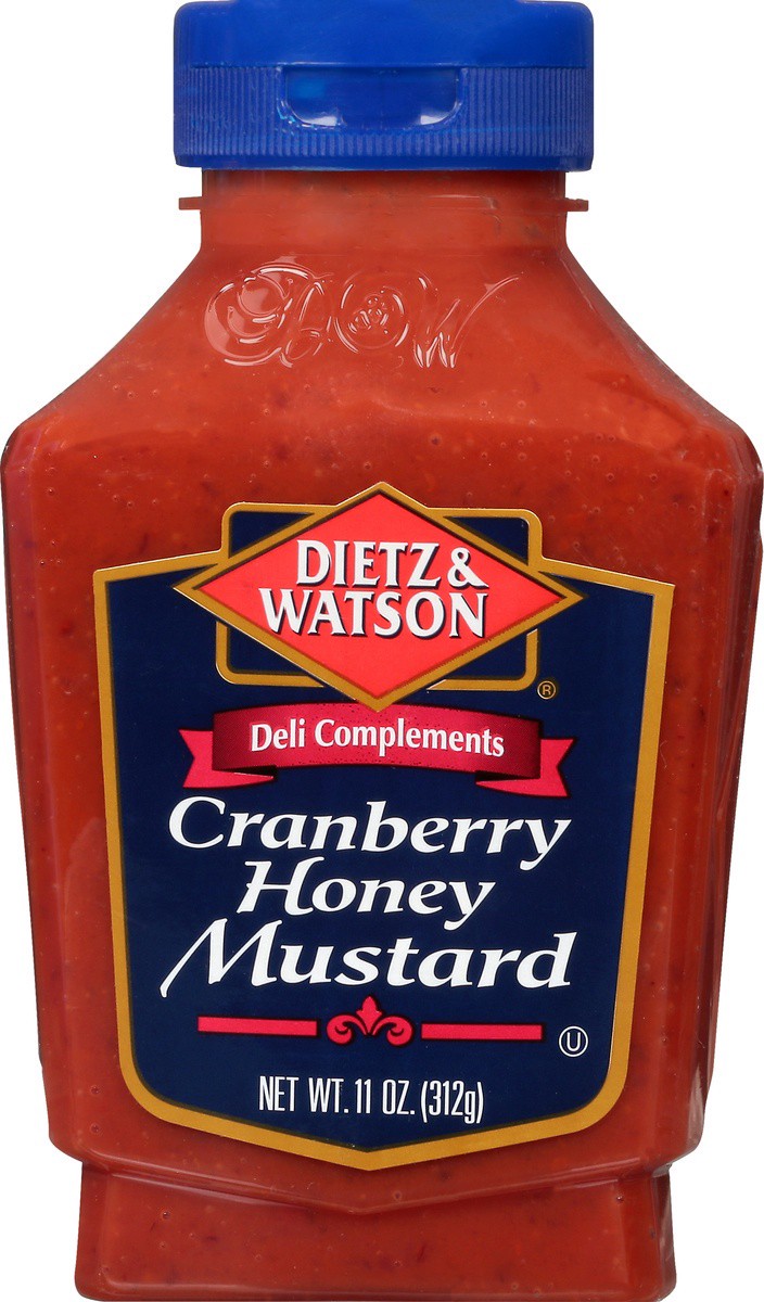 slide 4 of 9, Dietz & Watson Cranberry Honey Mustard 11 oz, 11 oz