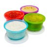 slide 2 of 5, Kolorae Colored Portion Cups with Lids, 6.7 oz, 198 ml, 12 ct