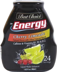 Best Choice Energy Cherry Limeade Liquid Water Enhancer - 1.6 oz
