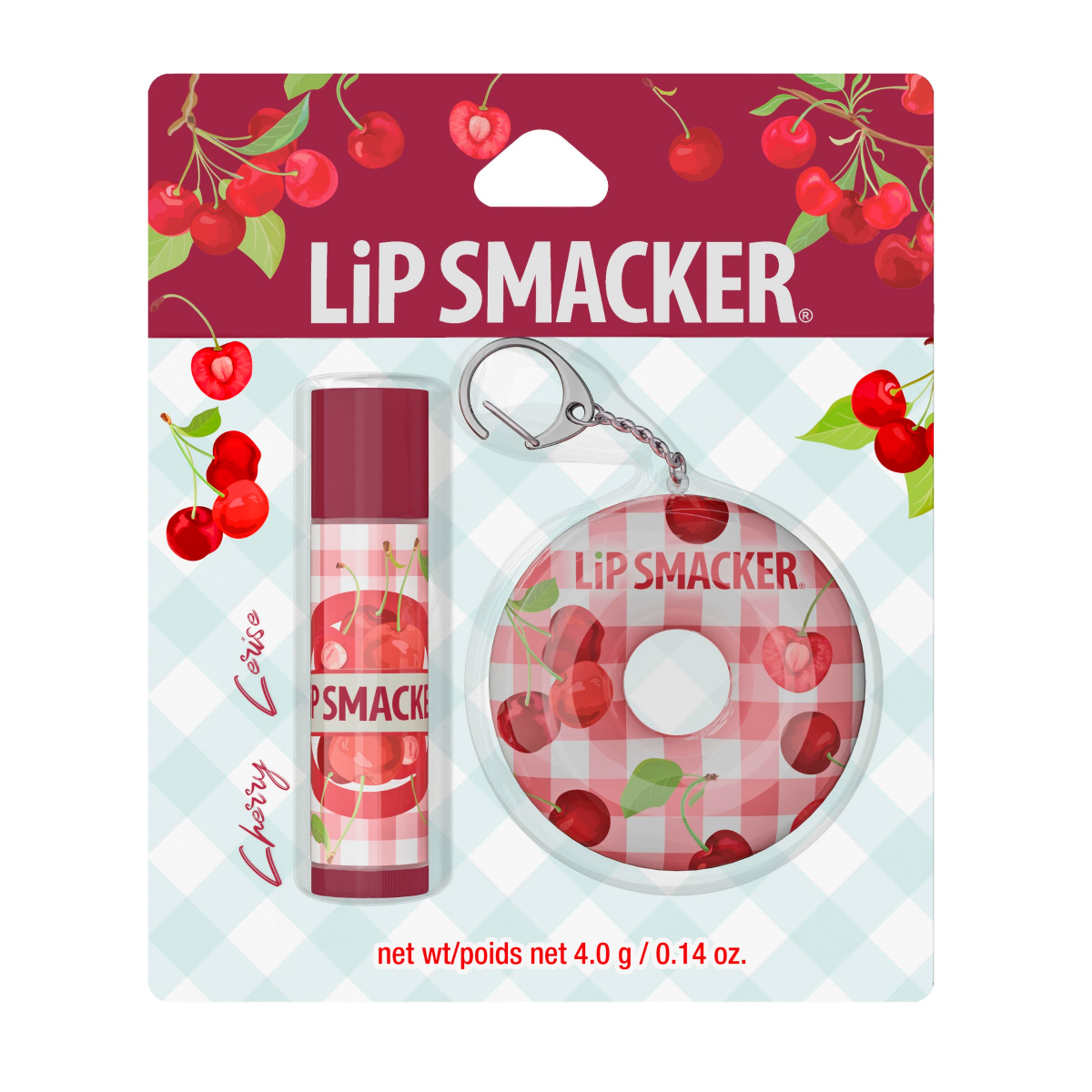 slide 1 of 5, LIP SMACKER LipSmackers Cherry Lip Balm & Floaty, 1 ct