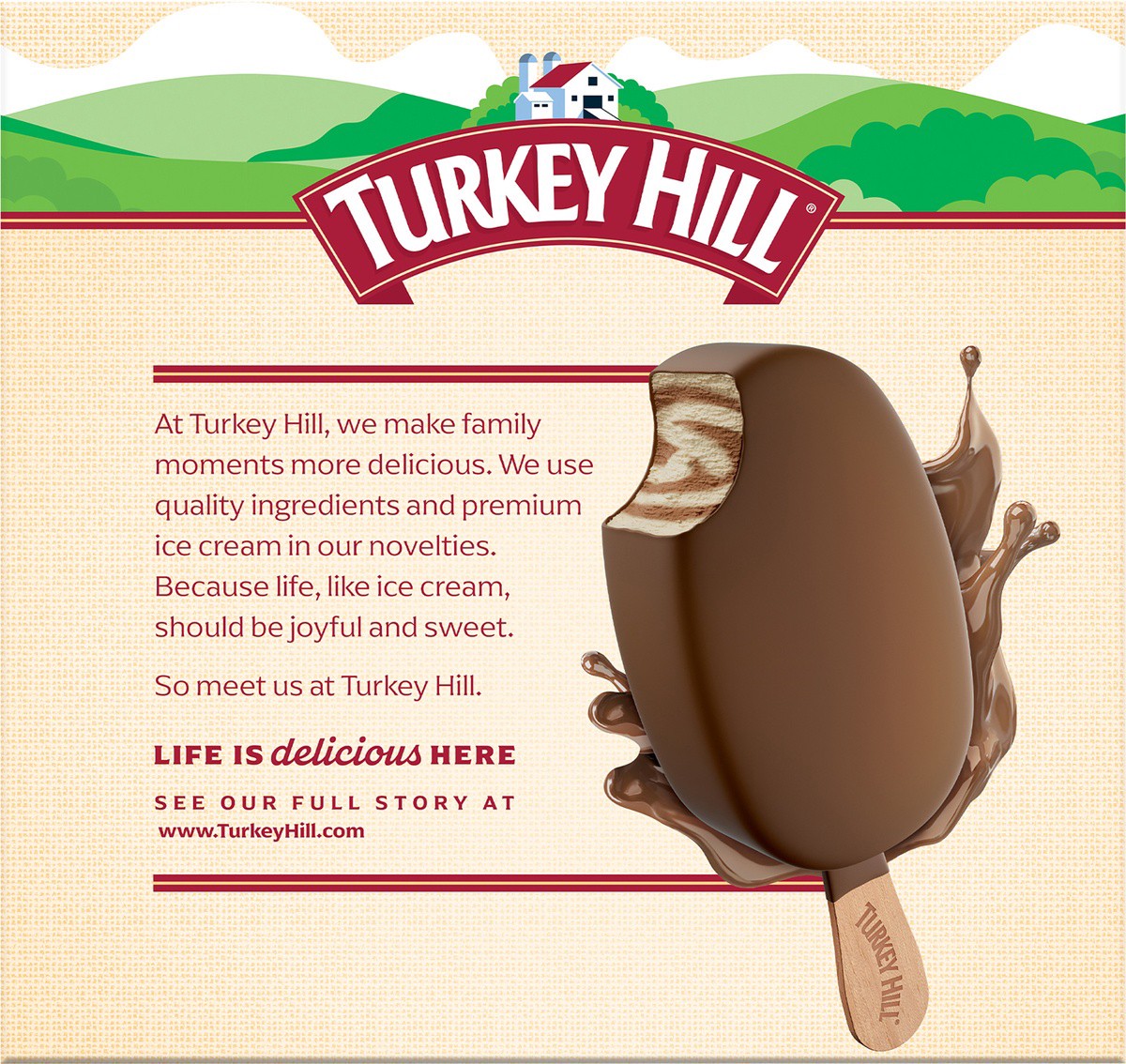 slide 2 of 4, Turkey Hill Caramel & Chocolate Dipped Duos, 3 ct