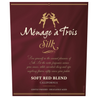 slide 12 of 16, Menage a Trois Silk Red Blend Wine - 750ml Bottle, 750 ml