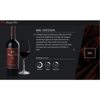 slide 14 of 16, Menage a Trois Silk Red Blend Wine - 750ml Bottle, 750 ml