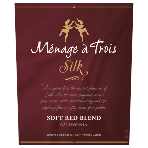 slide 16 of 16, Menage a Trois Silk Red Blend Wine - 750ml Bottle, 750 ml