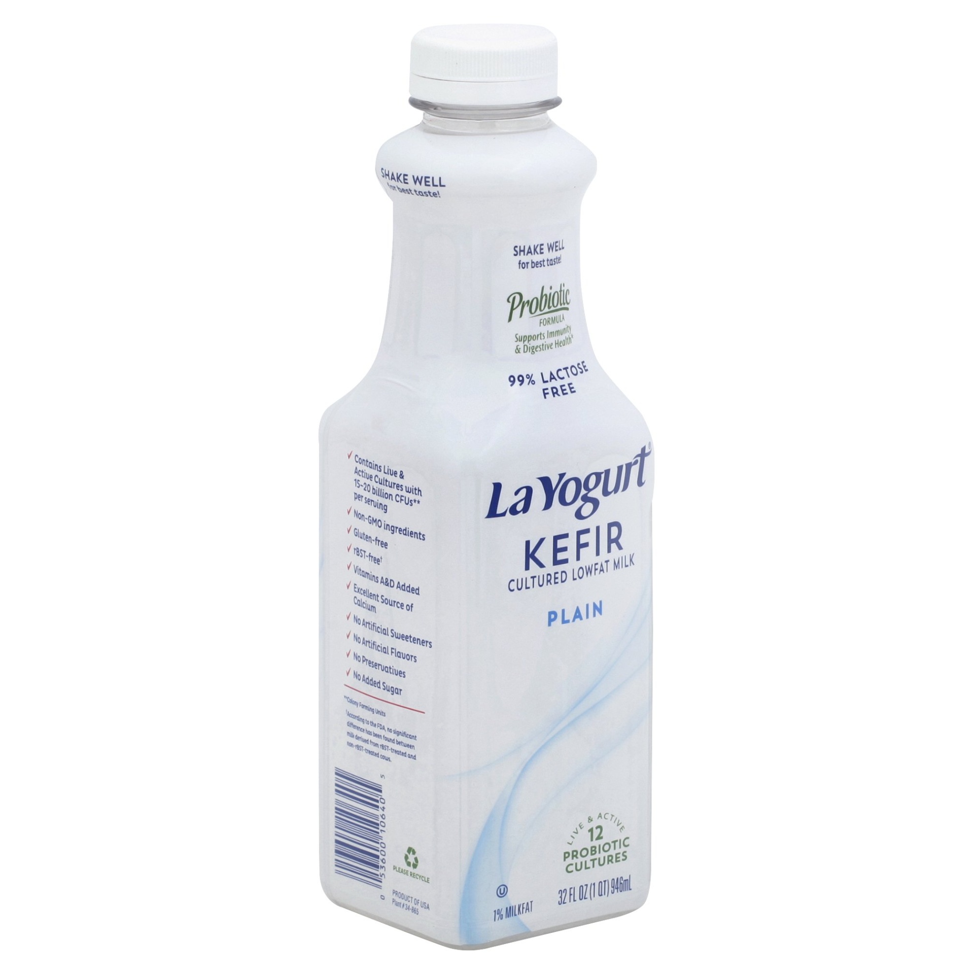 slide 1 of 1, La Yogurt Kefir 32 oz, 32 oz