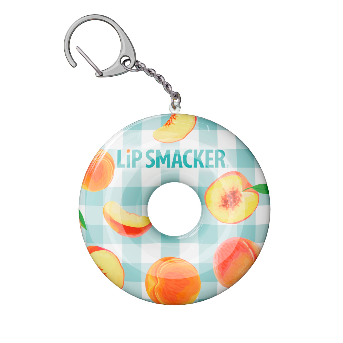 slide 2 of 5, LIP SMACKER LipSmackers Peach Lip Balm & Floaty, 1 ct