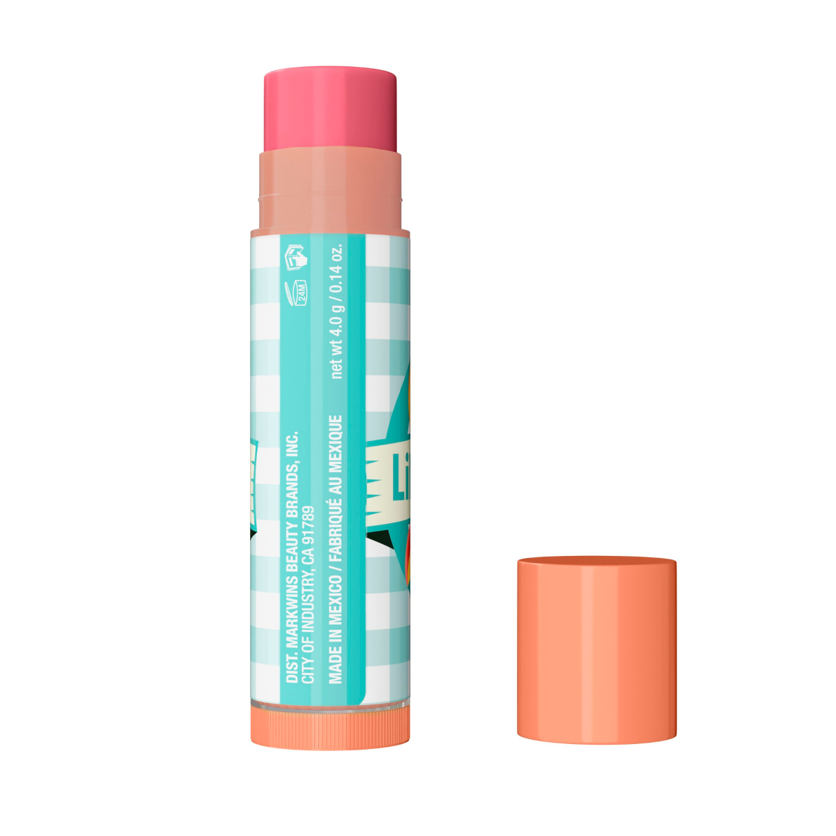 slide 3 of 5, LIP SMACKER LipSmackers Peach Lip Balm & Floaty, 1 ct