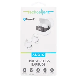 Techcellent TWS Earbuds - White