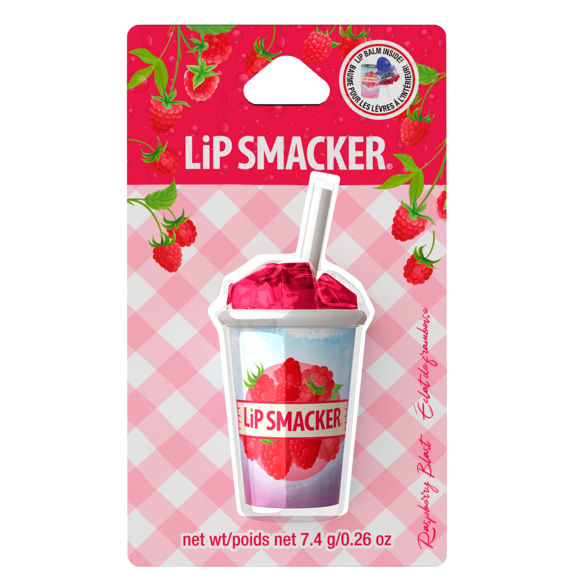 slide 1 of 4, LIP SMACKER LipSmackers Raspberry Blast Summer Refresher Lip Balm, 1 ct