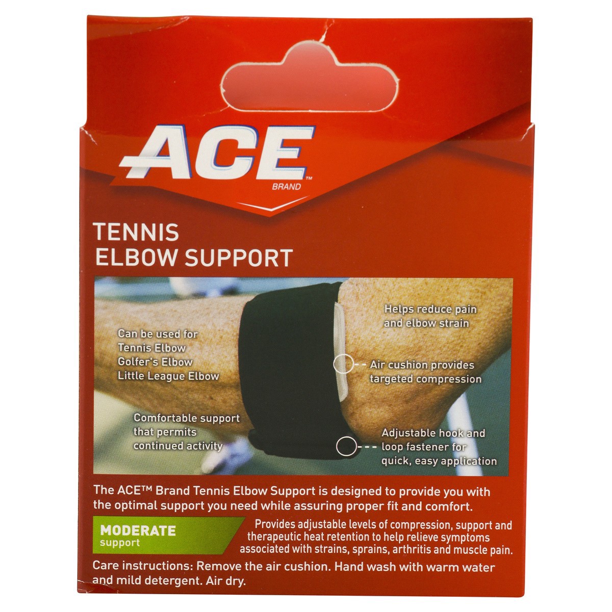 slide 9 of 17, Ace Tennis Elbow Support, One Size