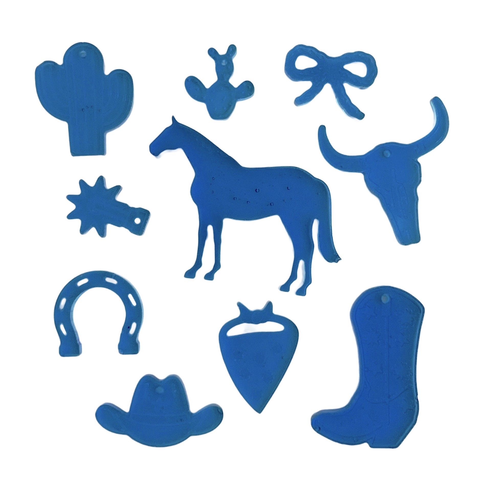 slide 4 of 5, Blue Moon Studio Uv Resin Craft Western Icon Mold, 3.15 in x 3.54 in x 0.47 in