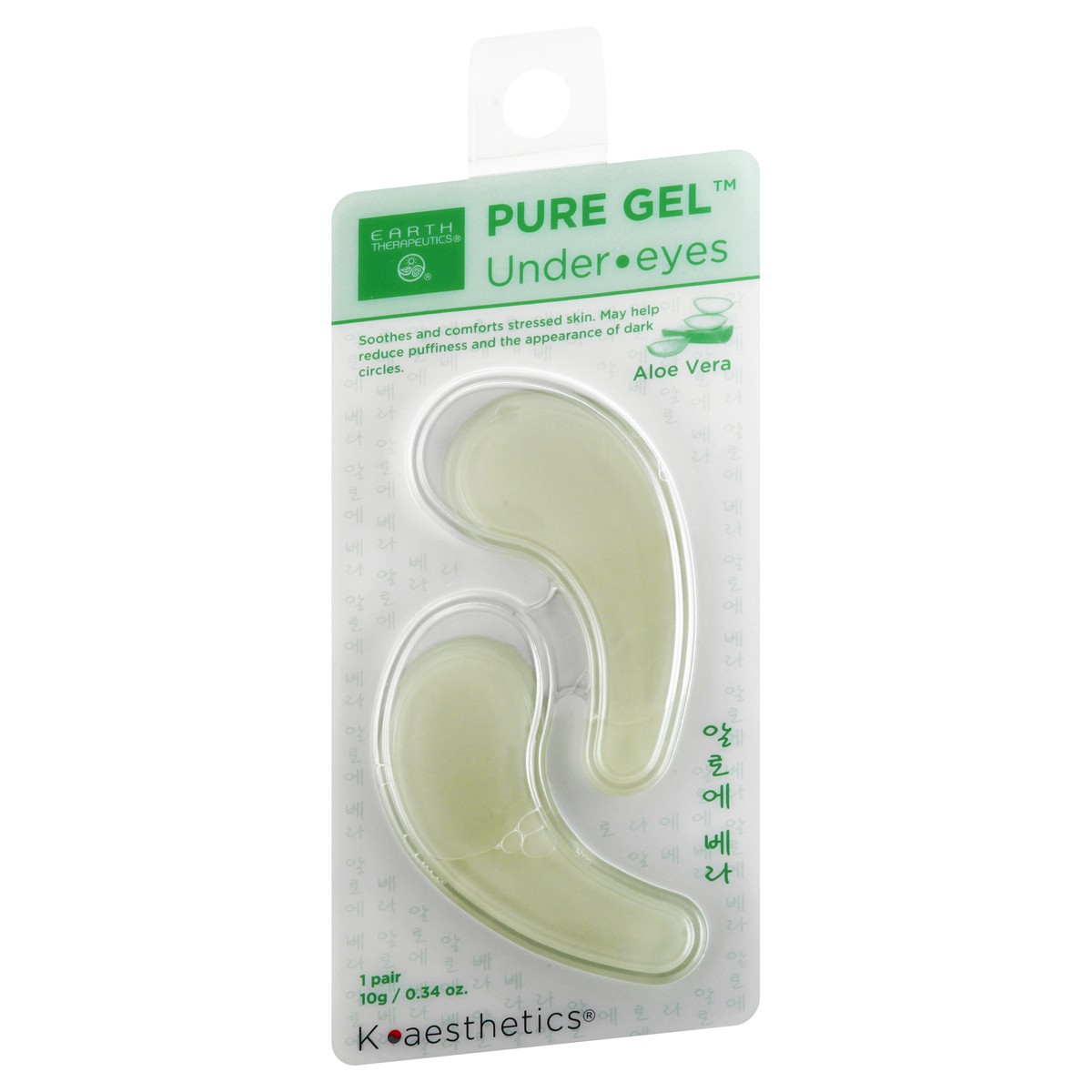 slide 7 of 8, Earth Therapeutics K-aesthetics Under Eyes Aloe Vera Pure Gel 1 ea, 1 ct