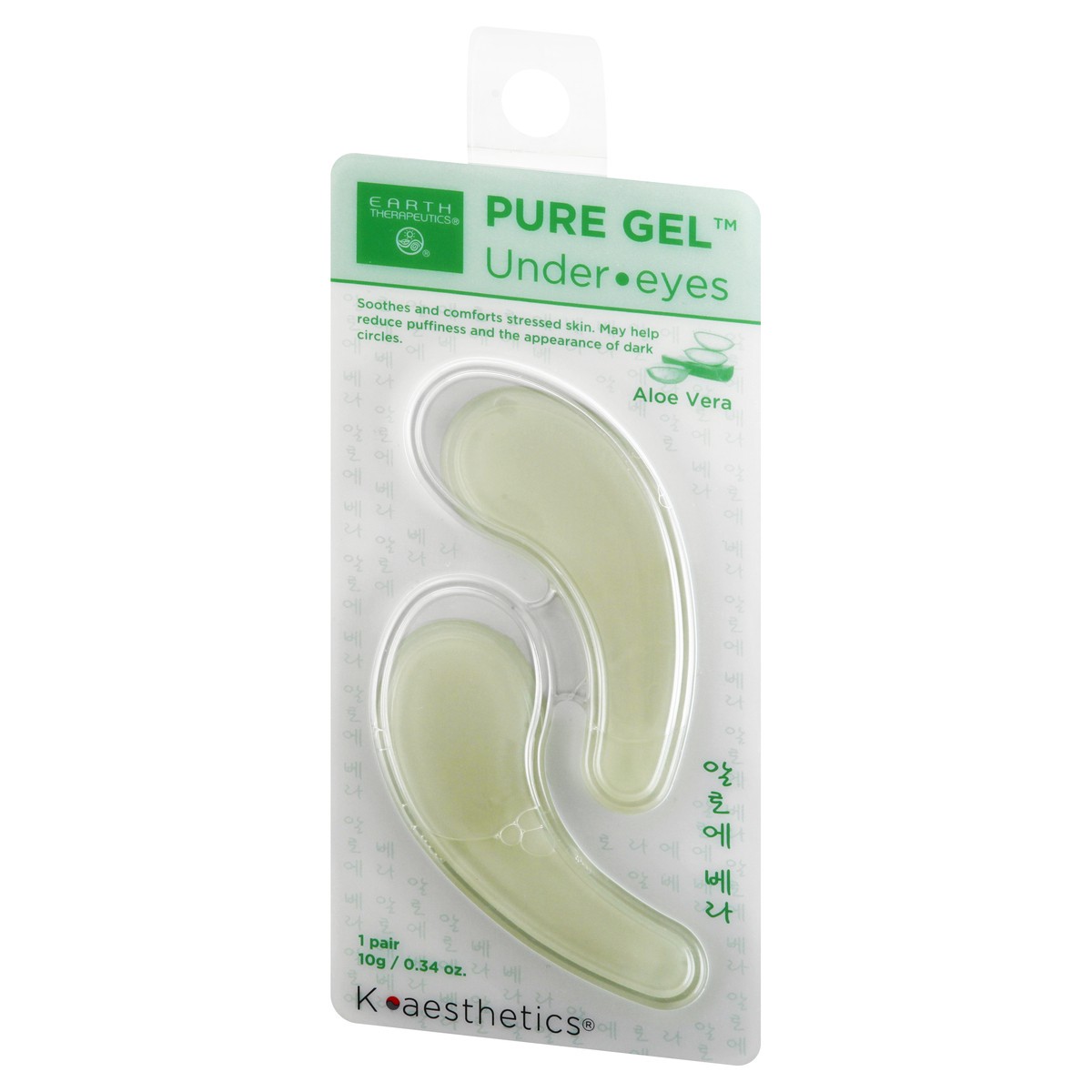 slide 8 of 8, Earth Therapeutics K-aesthetics Under Eyes Aloe Vera Pure Gel 1 ea, 1 ct