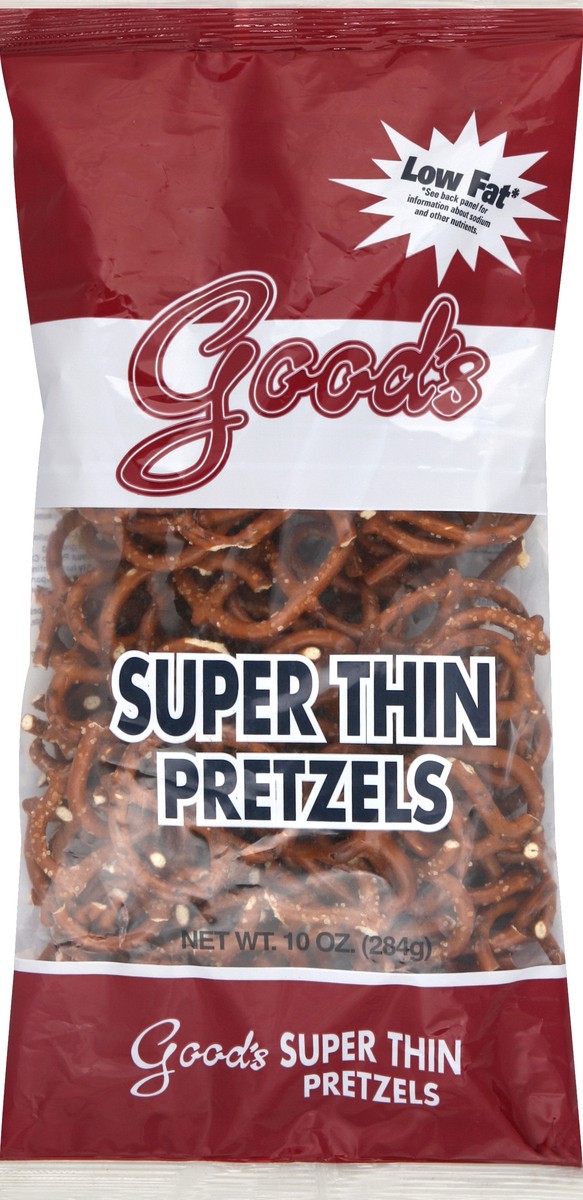 slide 2 of 5, Good's Super Thin Pretzel, 10 oz