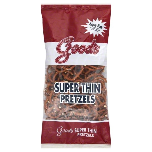 slide 1 of 5, Good's Super Thin Pretzel, 10 oz