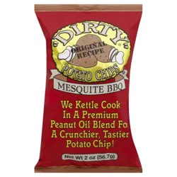 Dirty Potato Chips Mesquite BBQ - 2 oz
