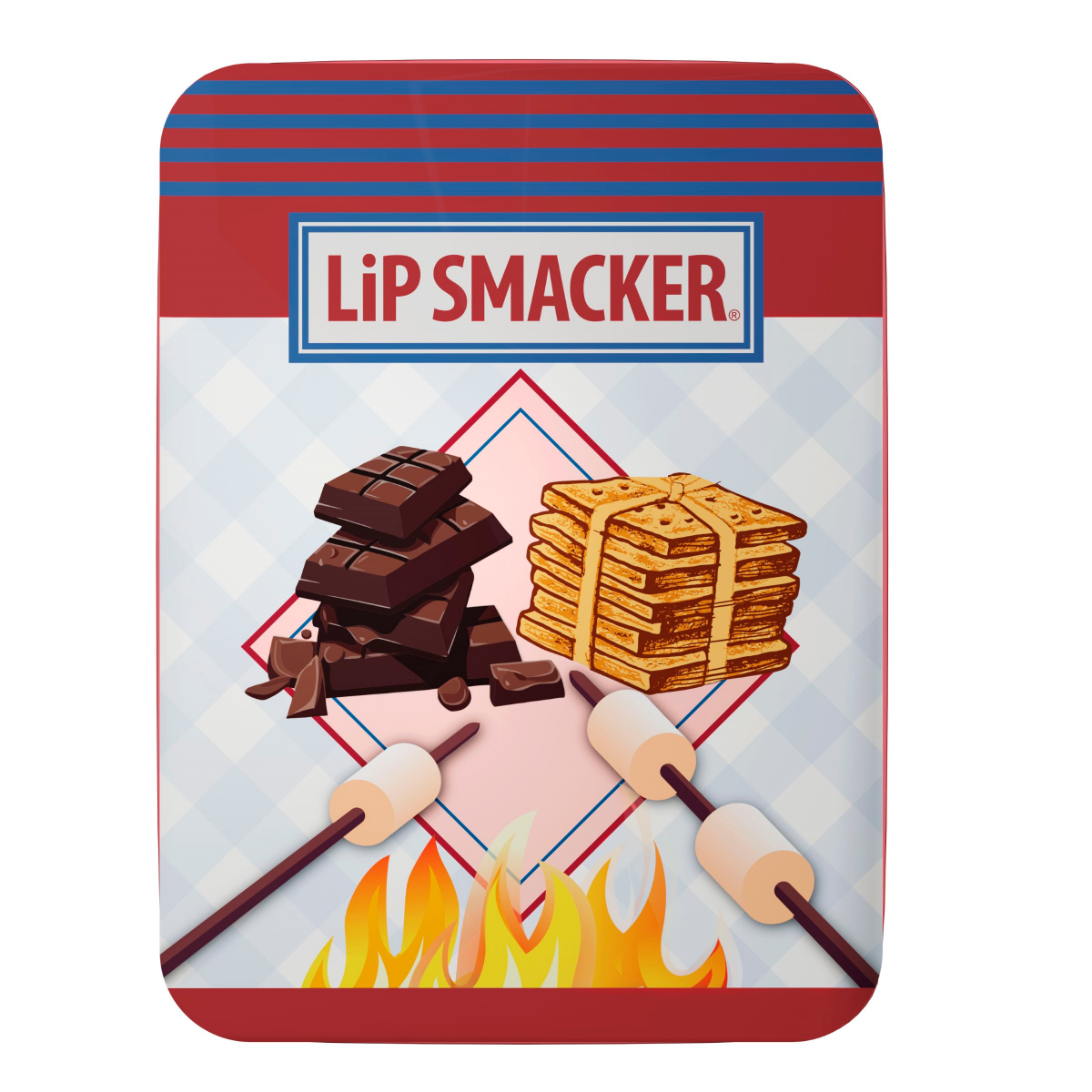 slide 1 of 4, LIP SMACKER LipSmackers S'mores Lip Balm Trio Tin, 1 ct