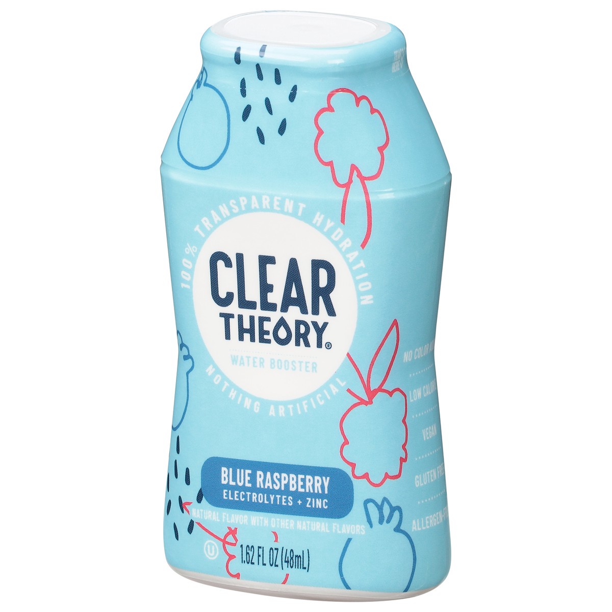 slide 12 of 12, Clear Theory Blue Raspberry Water Enhancer - 1.62 fl oz, 1 ct