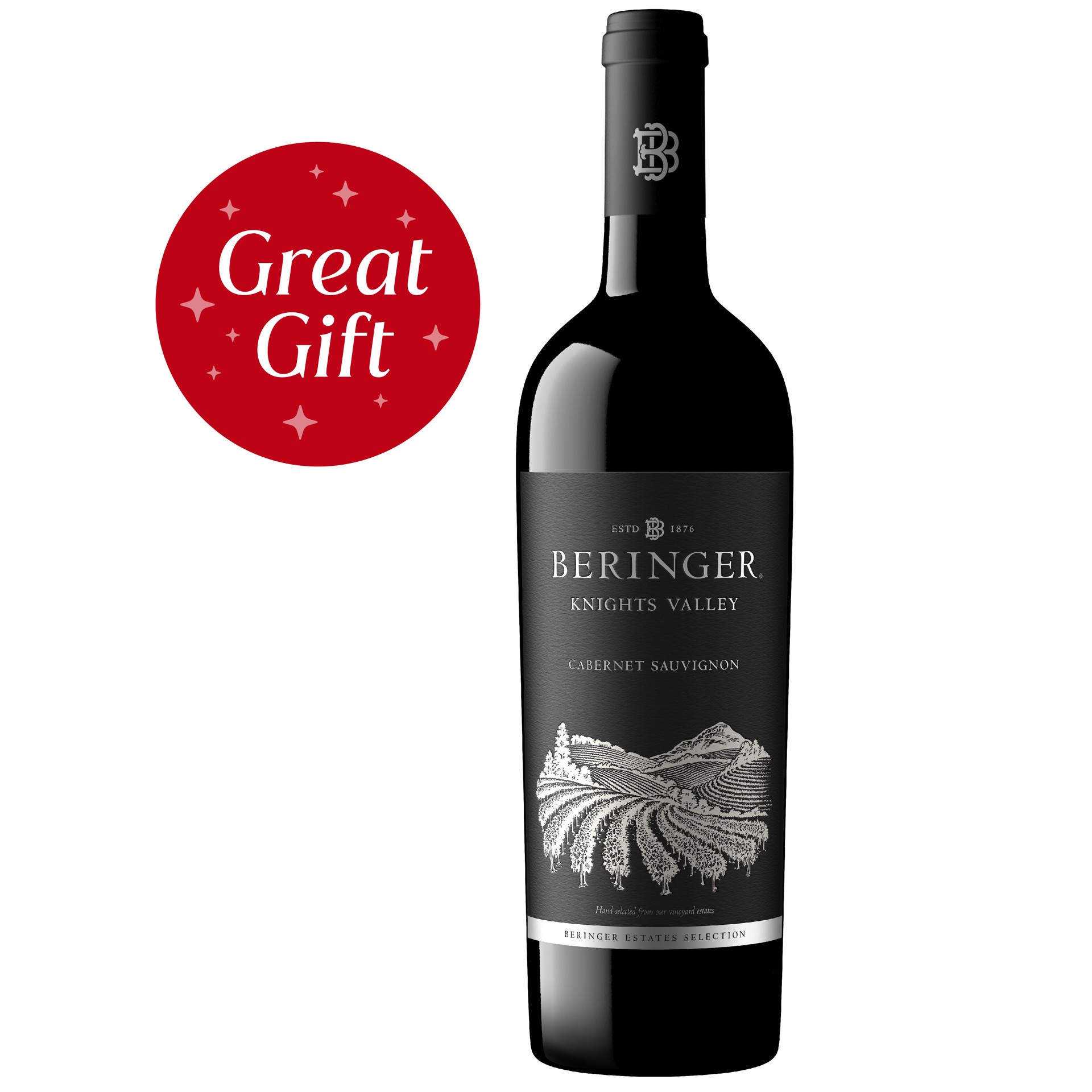 slide 1 of 11, Beringer Knights Valley Cabernet Sauvignon Red Wine 750ml, 750 ml