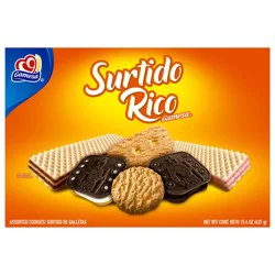 Gamesa Surtido Rico Variety Pack Cookies 15.4 Ounce Paper Box