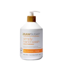 Raw Sugar Cold Pressed Simply Raw Coconut + Mango Hand Wash 16.9 fl oz
