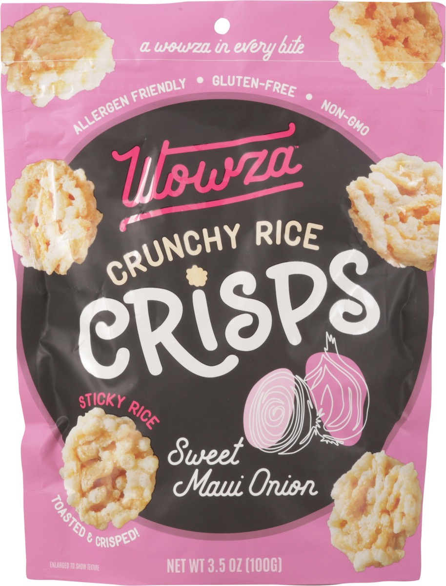 slide 13 of 14, Wowza Crunchy Rice Sweet Maui Onion Crisps 3.5 oz, 3.5 oz