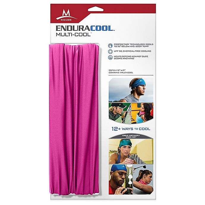 slide 1 of 1, Mission EnduraCool Multi-Cool - Pink, 1 ct