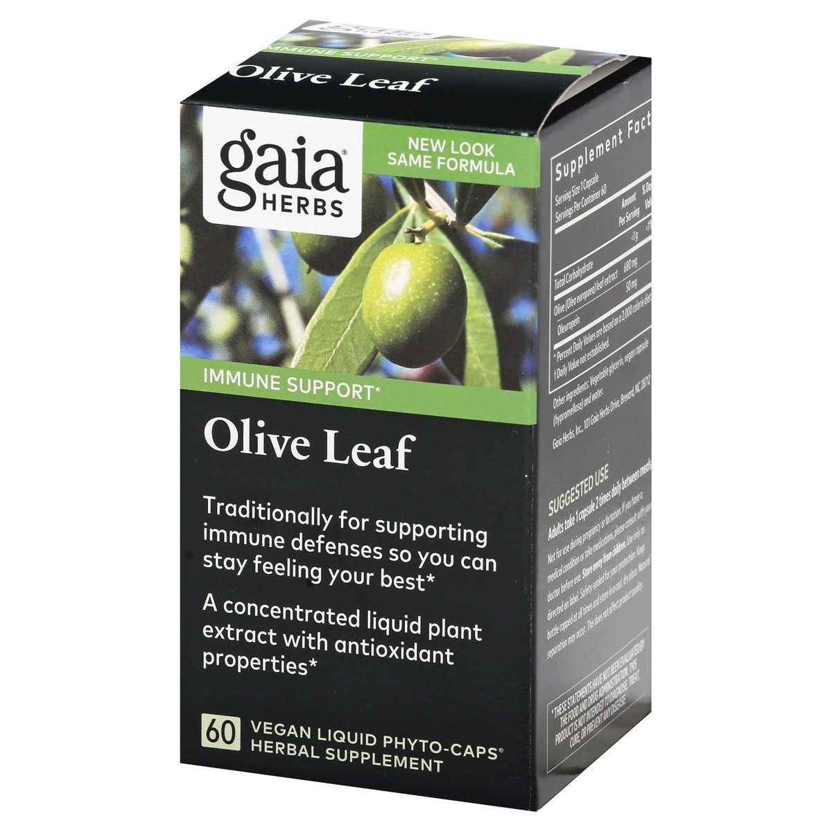 slide 8 of 13, Gaia Herbs Olive Leaf Herbal Supplement, 60 ct