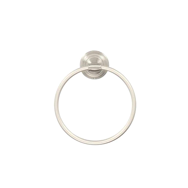 slide 1 of 1, Arista Highlander Towel Ring, Satin Nickel, 1 ct