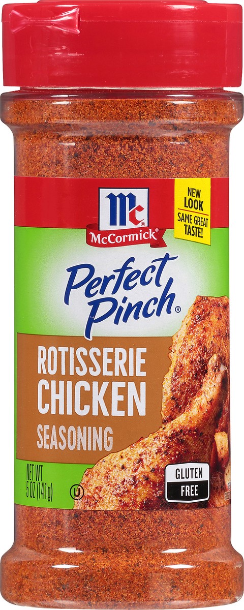 slide 7 of 7, McCormick Perfect Pinch Gluten Free Rotisserie Chicken Seasoning - 5oz, 5 oz