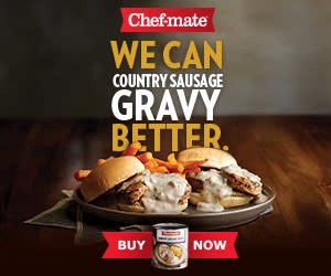 slide 3 of 5, Chef-mate Country Sausage Gravy, Original Sausage Gravy, 105 Oz Can, 6.56 lb