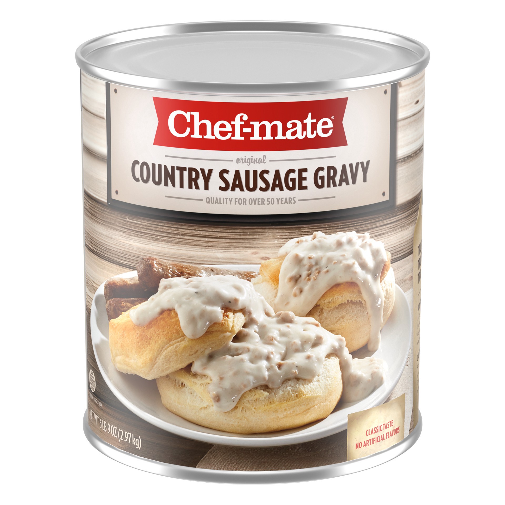 slide 1 of 5, CHEF-MATE Country Sausage Gravy 6x105oz, 6.56 lb