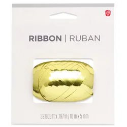 American Greetings Gold Metallic Ribbon Roll