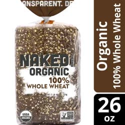 Naked Bread Naked Organic 100% Whole Wheat