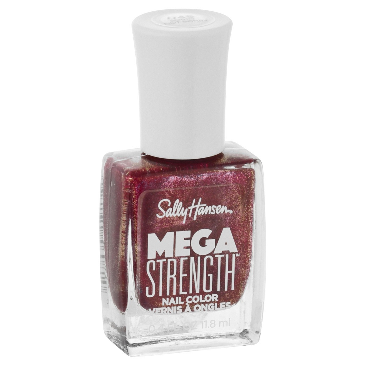 slide 2 of 9, Sally Hansen Mega Strength Sorry Not Sorry Nail Color, 0.4 fl oz