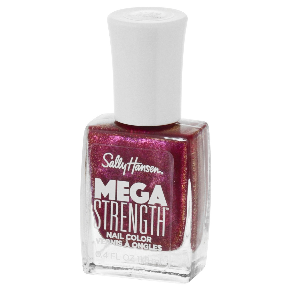 slide 3 of 9, Sally Hansen Mega Strength Sorry Not Sorry Nail Color, 0.4 fl oz