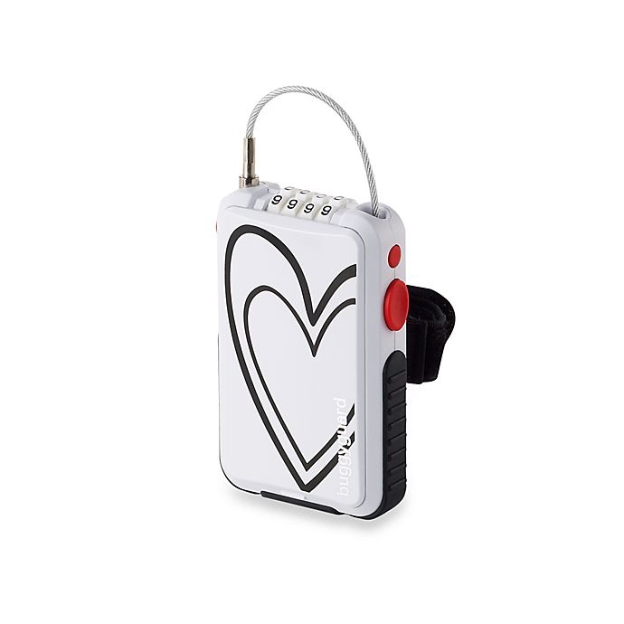 slide 1 of 1, Buggygear buggyguard Stroller Lock - Deco Heart, 1 ct