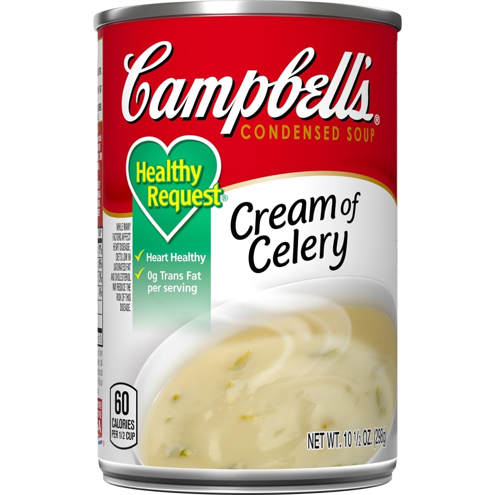 slide 1 of 8, Campbell's Healthy Request Cream of Celery Condensed Soup, 10.75 oz