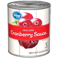 Kroger Jellied Cranberry Sauce