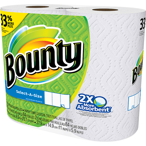 slide 9 of 9, Bounty Paper Towels 2 ea, 2 ct