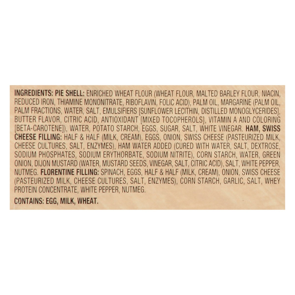 slide 2 of 16, Crav'n Flavor Ham and Swiss/Florentine Mini Quiche Collection 12 Each, 