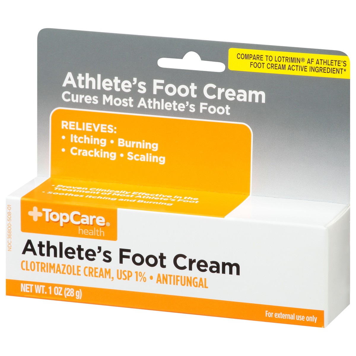 slide 6 of 9, TopCare Health Athlete's Foot Cream 1 oz, 1 oz